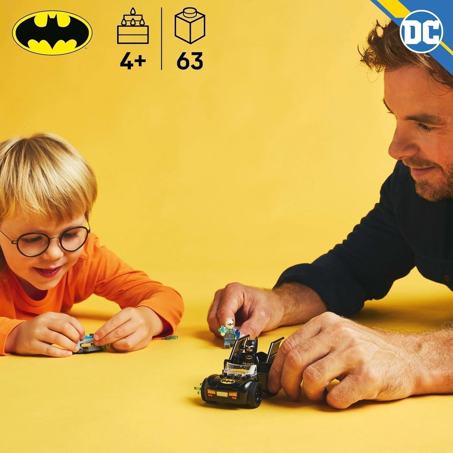 LEGO DC Batman: Batman & Batmobile Vs. Mr. Freeze - Superhelden speelgoedauto met 2 minifiguren - IJsschieter met vuurelementen - Cadeau voor jongens en meisjes vanaf 4 jaar 76301 Bouwsets Besuche in LEGO-Store
