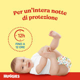 Huggies Unistar luiers, maat 4 (7-14 kg), verpakking van 128 luiers (basis)