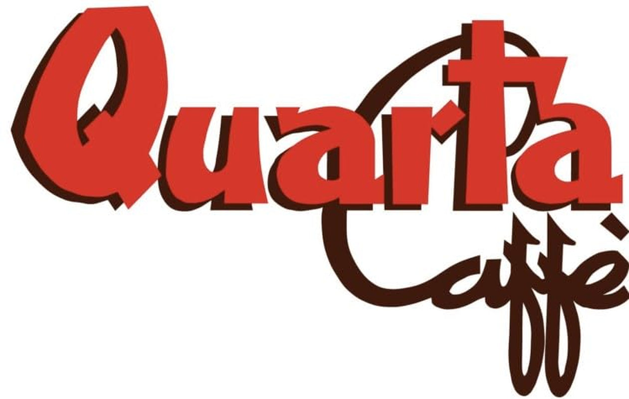 Quarta Caffè Sorte Rossa bonen - Arabica en robuuste koffie, 250 g, krachtig en energiek aroma - 1 verpakking van 250 g. Geproduceerd in Apulië, Salento