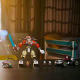 LEGO Dreamzzz Cooper's Tiger Mecha en Zero'S Hot Rod Auto, speelgoedauto voor kinderen, cadeau voor 9-jarige jongens en meisjes, 2-in-1 speelset met mecha en minifiguren 71497 Bouwsets Besuche den LEGO-Store
