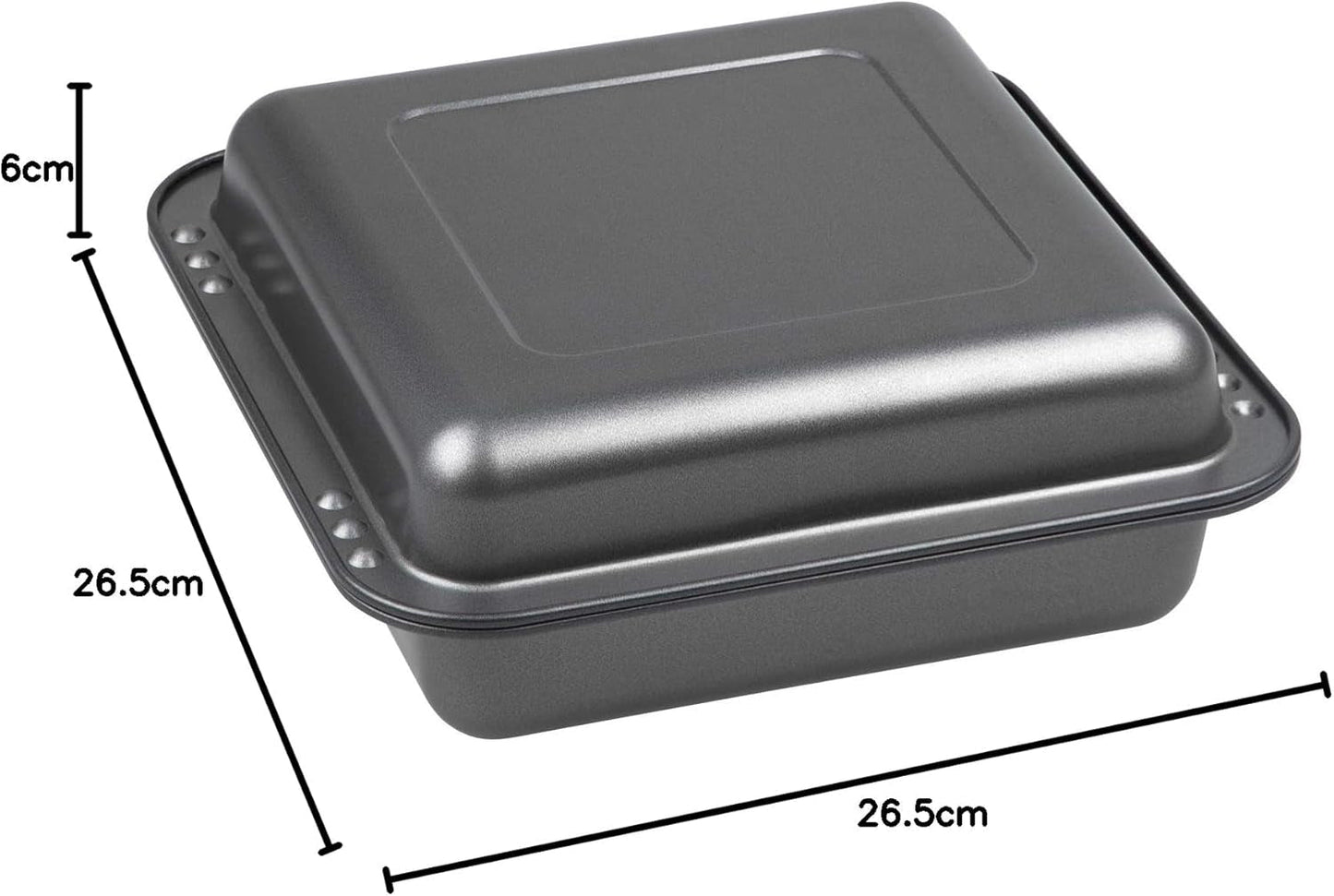 Kombi-Set QUADRO "Easyoven" Vormen en bakplaten Naty Shop