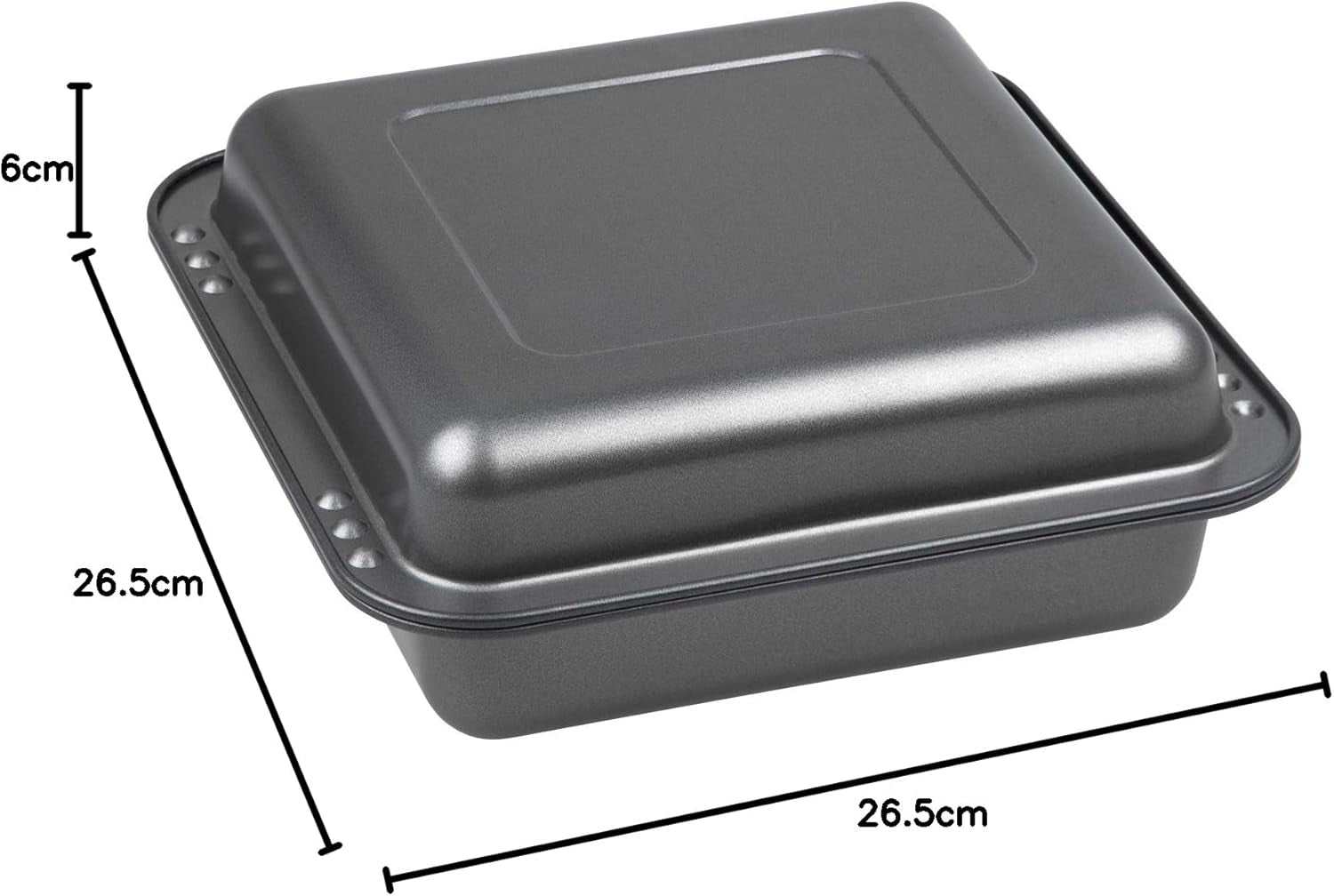 Kombi-Set QUADRO "Easyoven" Vormen en bakplaten Naty Shop