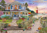 Schmidt Spiele Strandhuis, puzzel 1.000 stukjes Puzzel Naty Shop