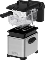 Tefal Family Pro Access 4.0L, 3000 Watt, semi-professioneel, met olie, afneembare olietank, koelzonetechnologie Apparaten Naty Shop Family Pro Access 4.0L