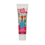 Funcakes Food Colour Gel Aqua: Hooggeconcentreerde kleurstof voor deeg, room, fondant en marsepein. Gemakkelijk doseren. Eén druppel om levendige kleuren te creëren. Halal. 30 gram