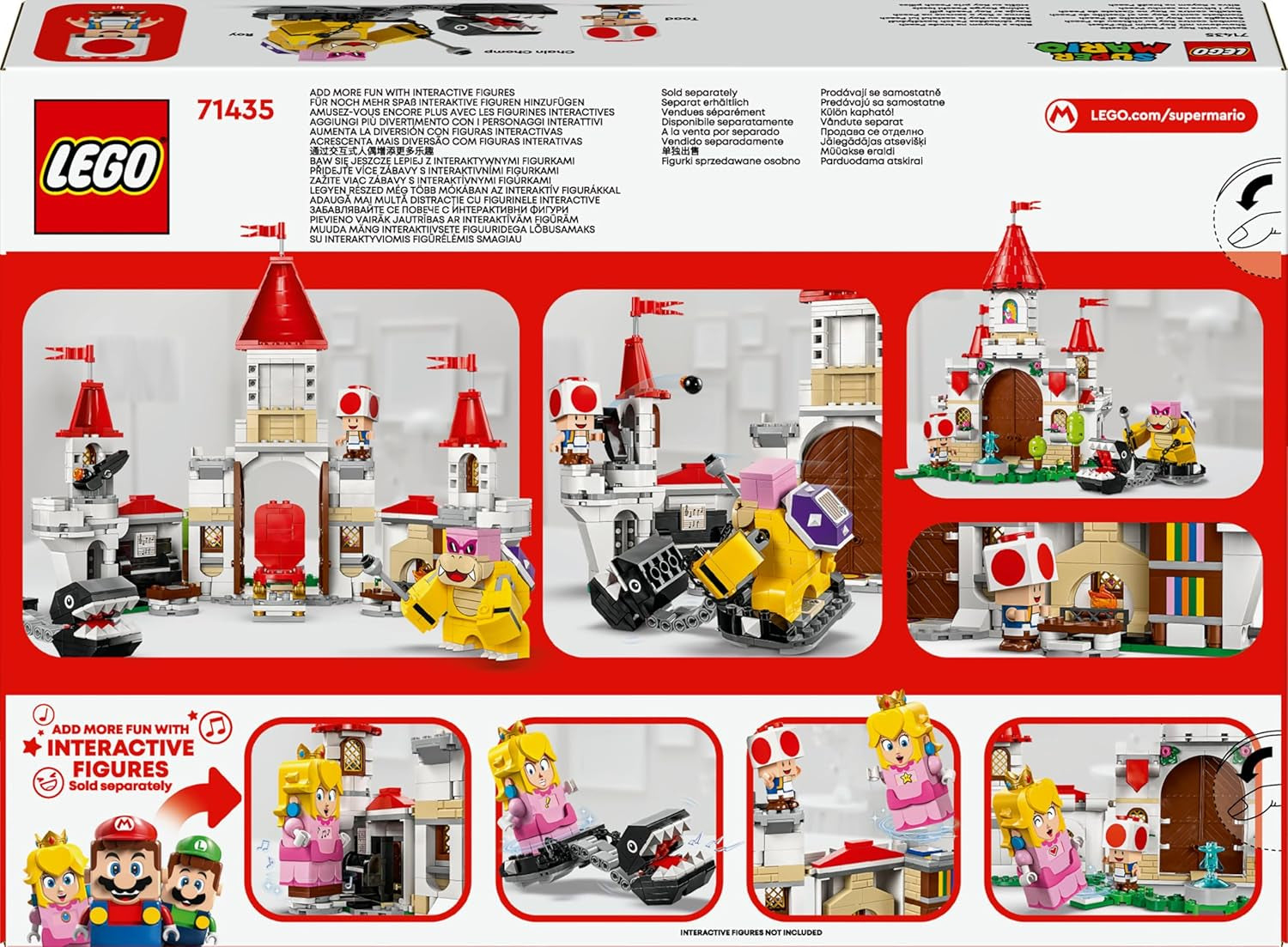 LEGO Super Mario Roy's strijd bij het Mushroom Palace Avonturenset met Nintendo-personages Cadeau voor meisjes, jongens en gamers 7 jaar oud 71435 Bouwsets Besuche in LEGO-Store