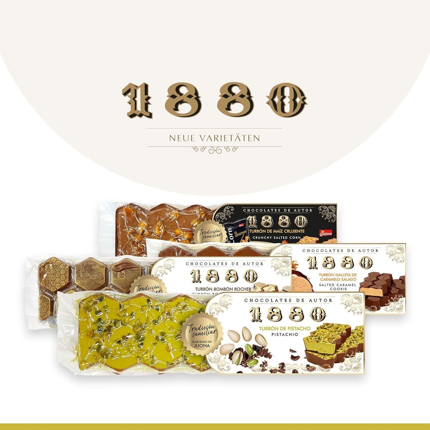 Ambachtelijke chocolade pistache turrón, 200g, romige textuur, superieure kwaliteit, fijne ingrediënten, authentieke smaak, de duurste turrón ter wereld