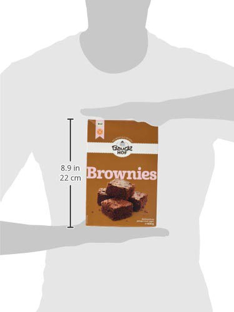 Brownies Glutenvrij, 3Er-pakket (3 X 400 G) - Bio Naty Shop