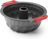 Lékué Muffin-Backform, Antihaftbeschichte, Metall, 6 Mulden Vormen en bakplaten Naty Shop Gugelhupf