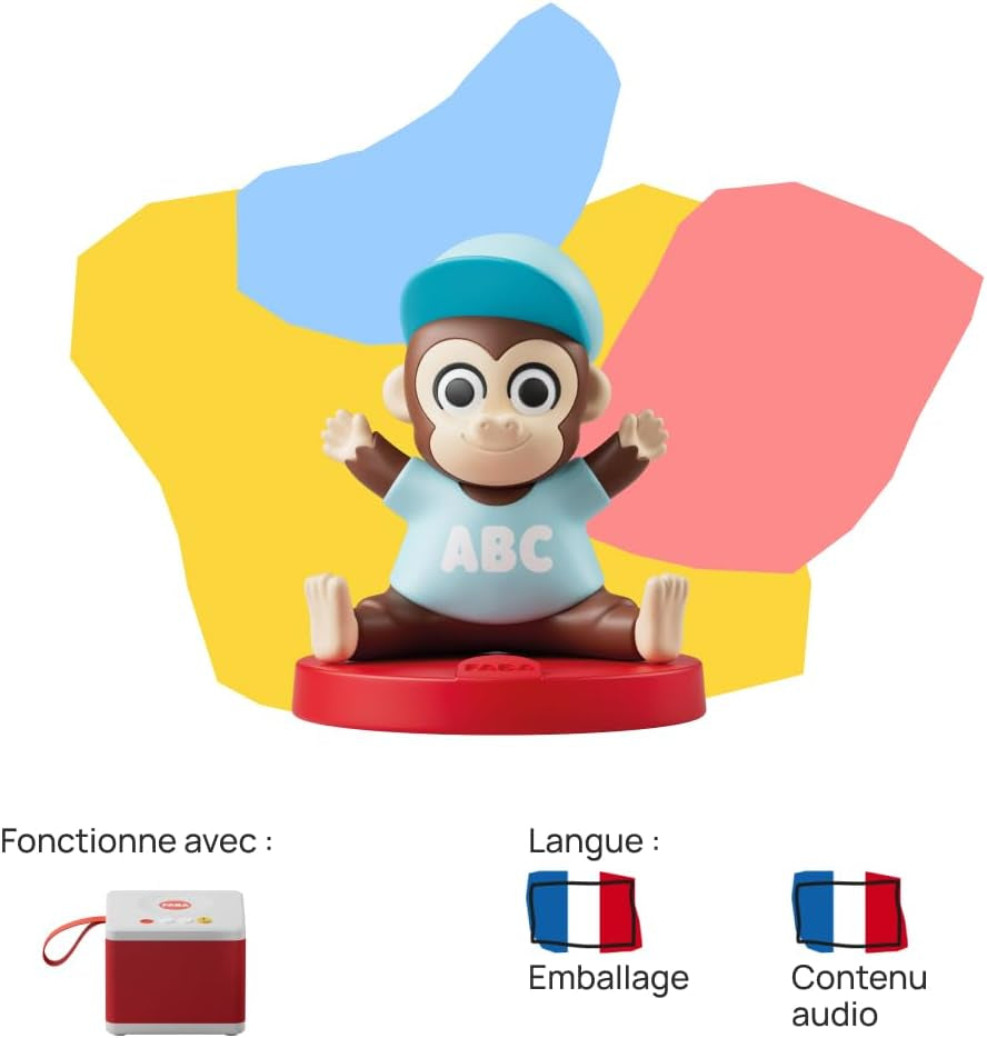 Geluidsfiguur, Meestergorilla en zijn teksten, muziek, liedjes en geluiden, kinderen 2-4 jaar, Franse versie Jucarii Bebe Naty Shop