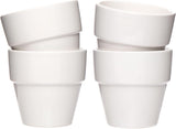 Baker Ross mini porseleinen potten (6 stuks), porselein