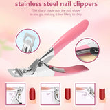 288 dubbele nagelformulierenset, dubbele vorm nagelkunstset, 12 nagelverlengingsformulieren, gelnagelformulieren, geschikt voor beginners en manicures