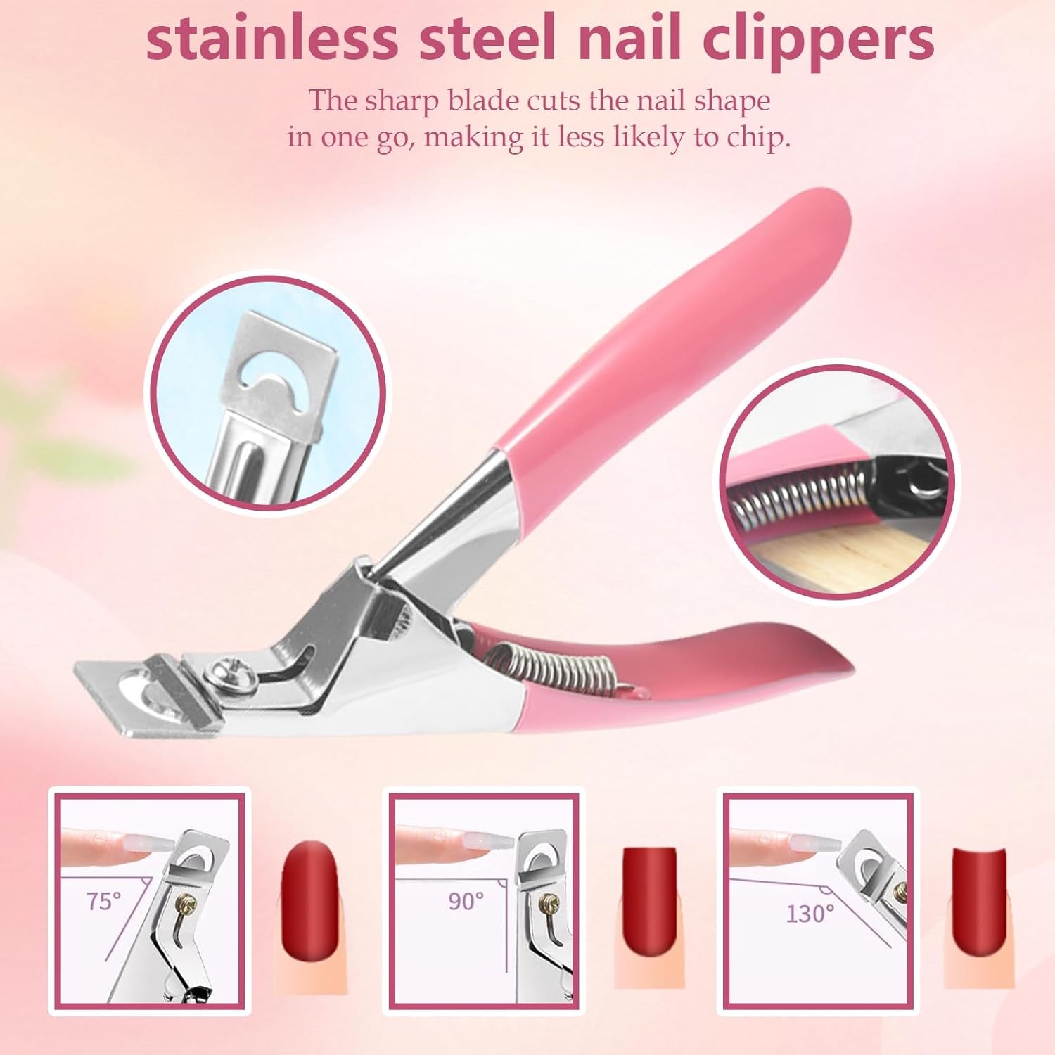 288 dubbele nagelformulierenset, dubbele vorm nagelkunstset, 12 nagelverlengingsformulieren, gelnagelformulieren, geschikt voor beginners en manicures