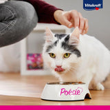 Vitakraft Poésie Délice, Fish Selection, Nassfutter Katze, Katzennassfutter in Sauce, met Seelachs, met Kabeljau, ohne Zusatz von Zucker en Getreide (1 Paket met 6x 85g)