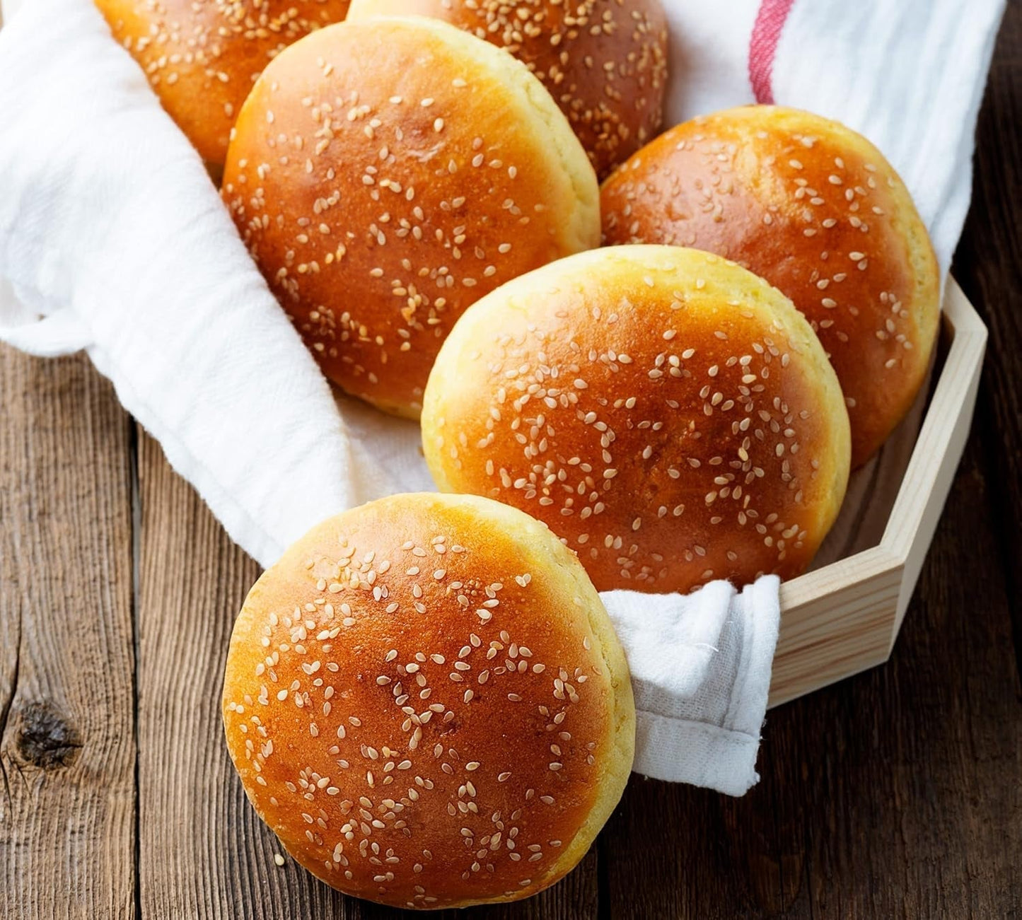 Hamburgerbrötchen, Perforiert, Antihaftbeschichte, 4 Runde Mulden Mit Je 12 Cm, Pfannengröße 28 X 28 Cm, 2.5 Cm Tief, Mittelgroß, Schwarz Vormen en bakplaten Naty Shop