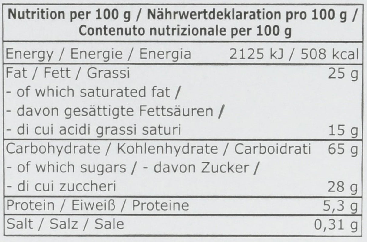 Deense boterkoekjes en chocoladekoekjes, Deense boterkoekjes, Koekjesmix in blik, 500 g