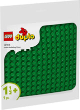LEGO DUPLO bouwplaat in het groen, Bouwspeelgoed voor peuters vanaf 18 maanden, Voor het tentoonstellen van modellen, Laat kleuters creatief bouwen en fantasierijk spelen, Educatief speelgoed 10460 Bouwsets Besuche den LEGO-Store