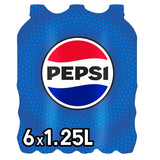 Pepsi Cola, Original, set 6 x 1,25 liter Alcoholvrije dranken Naty Shop