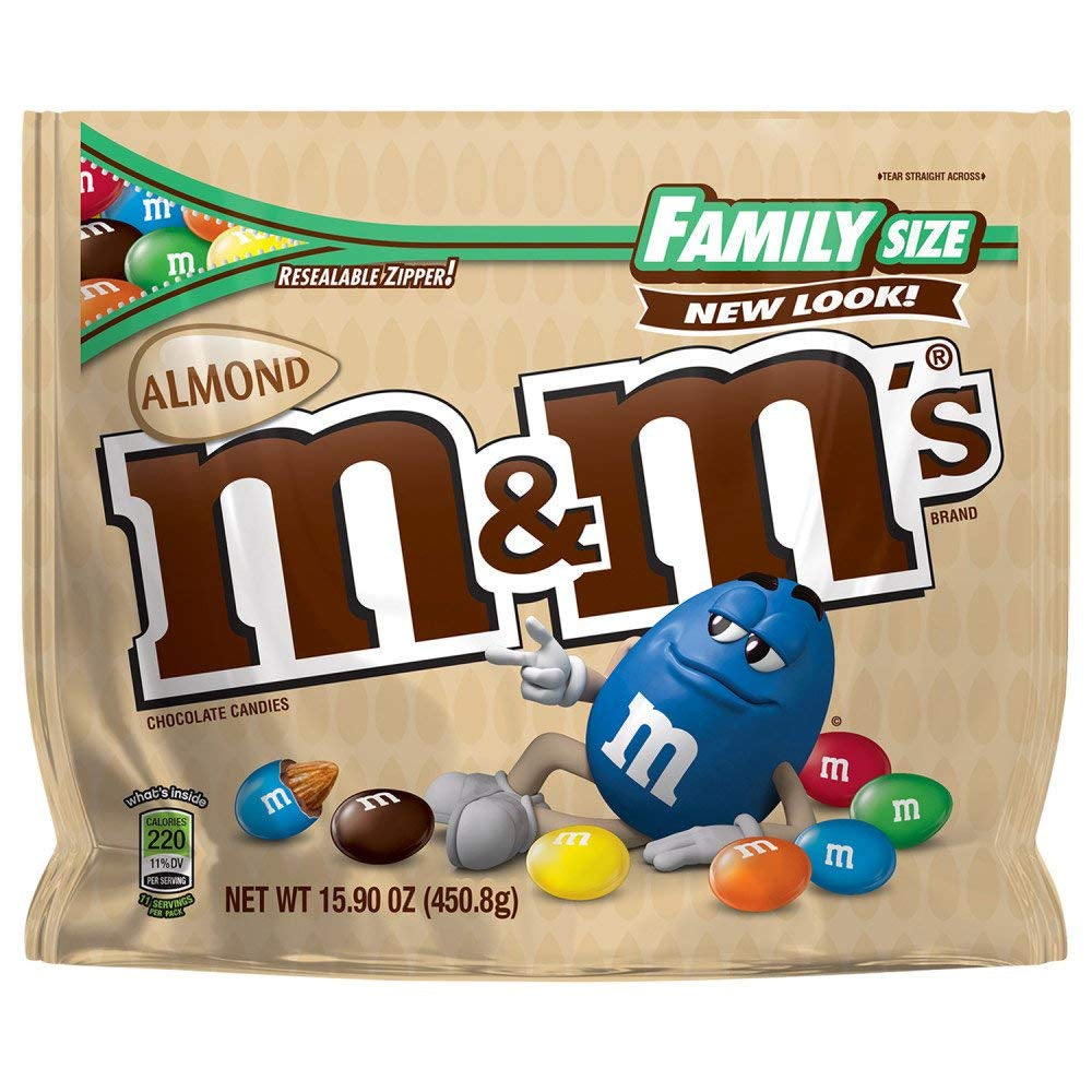Chocolade met amandelen (451g)