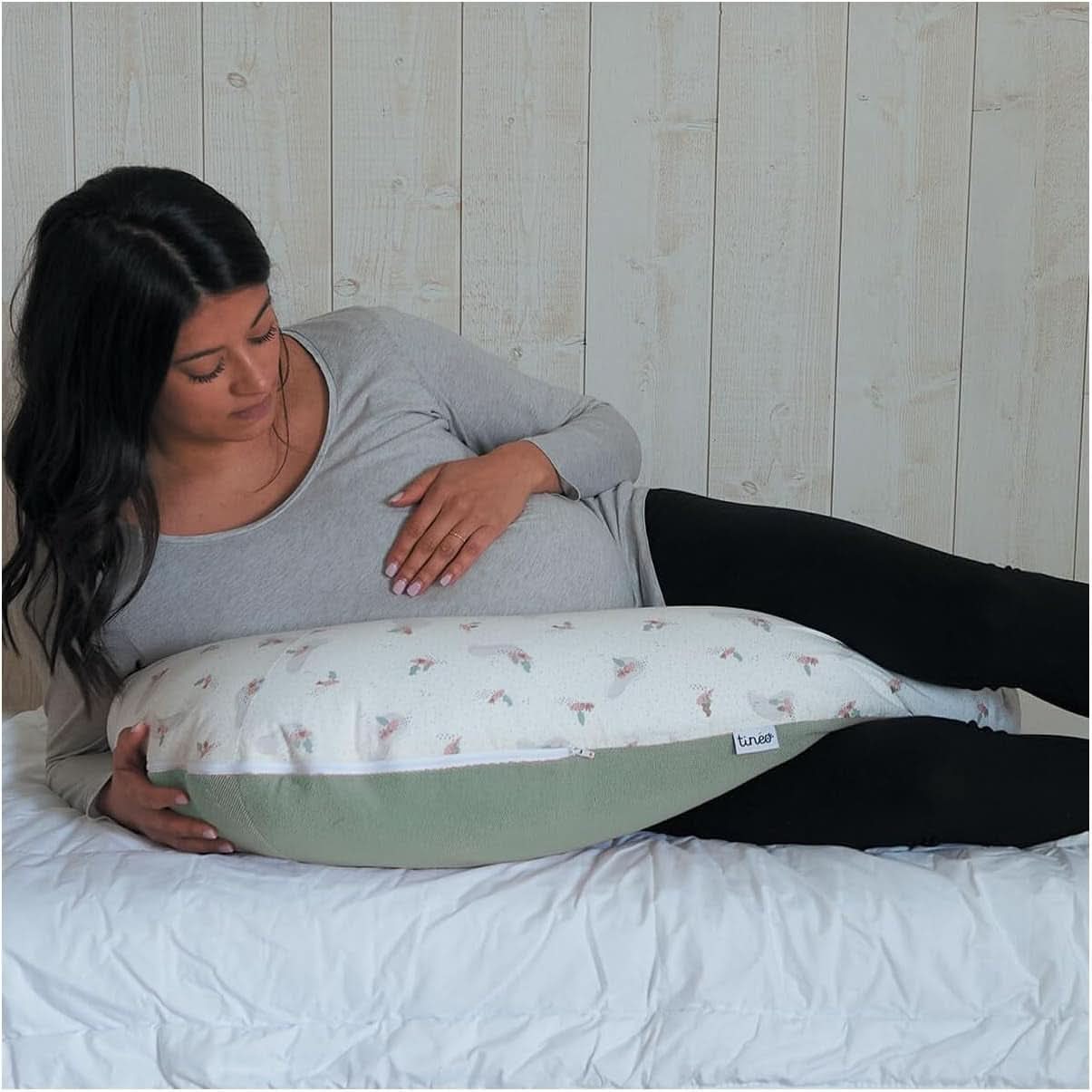 Zwangerschapskussen - Voedingskussen - 2 in 1 multifunctioneel kussen - Afneembare hoes 78 X 44 cm Accessoires Voeding en Borstvoeding Bebe Naty Shop