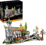 LEGO Icons The Lord Of The Rings: Rivendell - Collectie en displayset voor volwassenen met 15 unieke minifiguren, waaronder Gandalf, Legolas, Aragorn en Frodo Exclusief op Amazon - 10316 Bouwsets Besuche in LEGO-Store Single