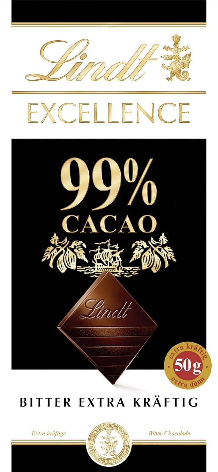 Lindt Excellence 78 procent cacaoreep - Cacao-intensiteit persistentie Veganistische reep 100 g Ideaal cadeau