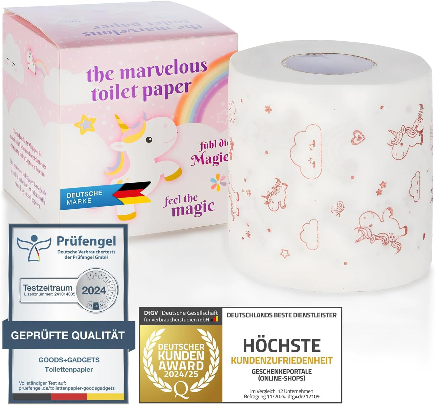 Eenhoorn Toiletpapier - Schattig toiletpapier maakt van je badkamer een oase van comfort (eenhoorn)