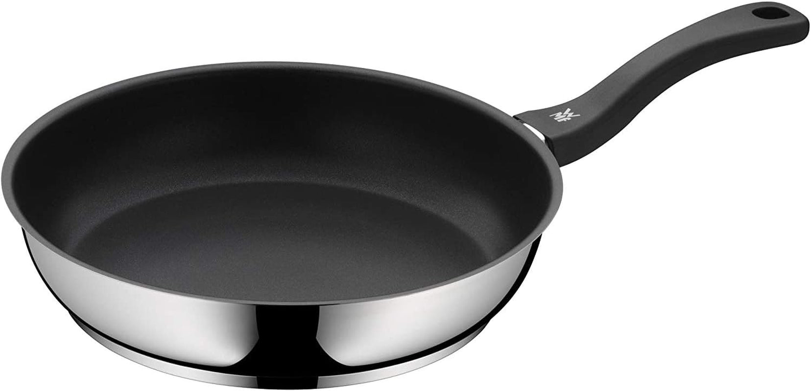 WMF Devil pan 28 cm, inductiepan, Cromargan roestvrij staal, kunststof handvat Potten en pannen Naty Shop Geschikt voor inductie
