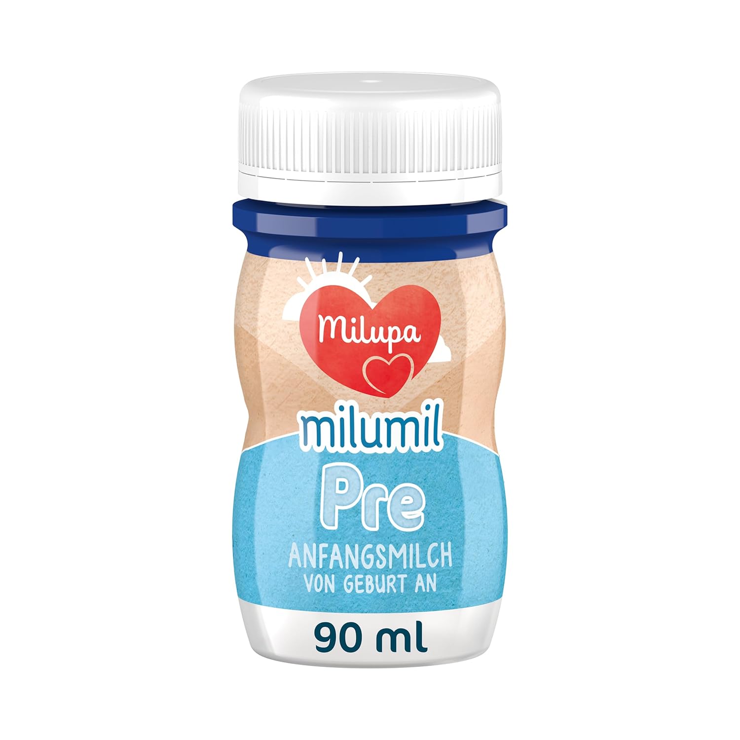 Milupa Milumil Pre, Melkpoeder voor baby's - Met belangrijke voedingsstoffen en zonder palmolie - 800 g Naty Shop 24 x 90 ml Milumil Pre (kant-en-klaar vloeistof)