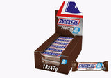 Snickers Eiwitrepen Met Chocolade - Rijke Smaak Met Hazelnootkaramel En Nougat, Bulkverpakking 18x47g