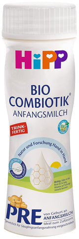 Melkformule met biologische melk Hipp PRE BIO Combiotik, verpakking van 4 (4 x 600g) Naty Shop