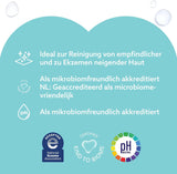 WaterWipes Sensitive+ Vochtige doekjes voor onderweg, 100 doekjes (10 stuks), 3 in 1 Reinigt, verzorgt, beschermt, 99,9% water, geurvrije doekjes