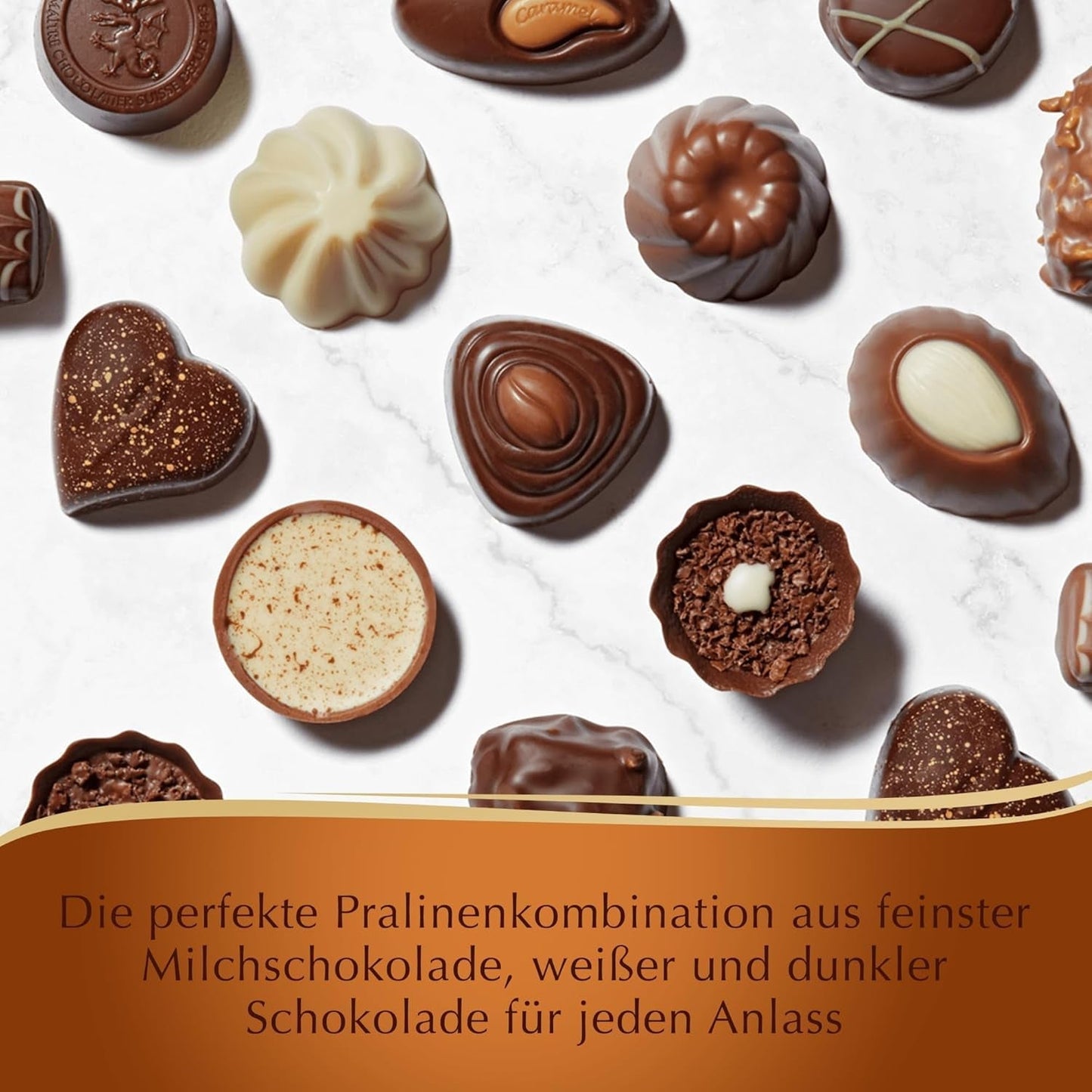 Lindt, Pralinédoosje met 12 Peperkoekspecialiteiten met Amandelen, Hazelnoten en Pistachenoten, 125 gram Naty Shop