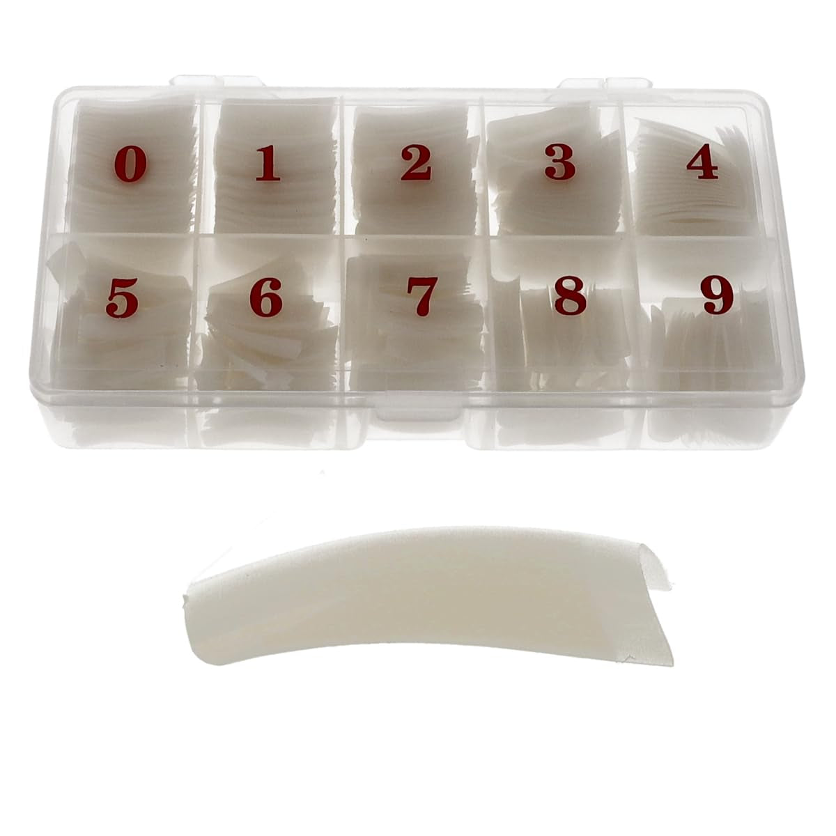 Sun Garden Nails Tipbox 500 Tips Incl. 3 tips Lijmtips Nageltips Lijm - Modellering van nagels
