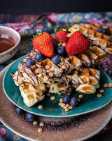 RUF Waffel-Mix, Großpackung, Grundmischung Zur Herstellung Von Waffeln Im Waffeleisen, Für Großküchen, Kantinen, Hotels en Restaurants, 1 X 2500G Mix voor bakken en koken Naty Shop