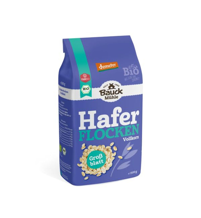 Demeter Big Leaf Havermout, 1 pakje (1 x 500 g)