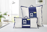 Irisette Noblesse kussen - Made in Germany - Kussen met afneembare hoes van puur katoen, 80 X 80 cm, Oeko-Tex gecertificeerd Naty Shop standaard kussens
