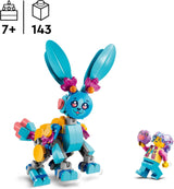 LEGO Dreamzzz Bunchus Creatieve dierenavonturen Kinderspeelgoed Bunny 20-in-1 fantasiespeelset met minifiguur Izzie Cadeau voor meisjes en jongens vanaf 7 jaar oud 71488 Bouwsets