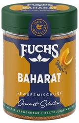 Fuchs Kruiden Gourmet Selectie Midden-Oosten/Afrika - Couscous en Bulgur Kruidenmix Hervulbare Kruidenmix voor het kruiden van Bulgur Gerechten Vegan 55g