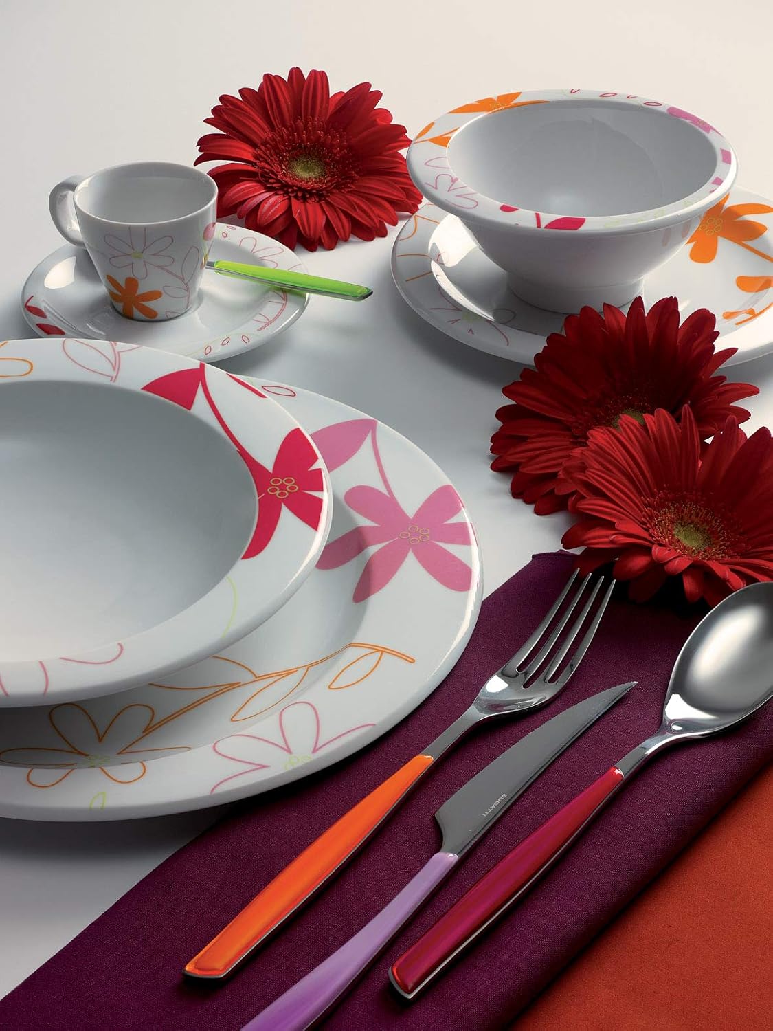 BUGATTI, Glamour, Bestekset voor 6 personen, 24-delig roestvrij staal 18/10 Naty Shop