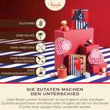 Venchi - Doos met 9 verschillende chocolaatjes, 175 g, glutenvrij, zonder kunstmatige kleurstoffen of bewaarmiddelen, cadeau-idee voor Valentijnsdag