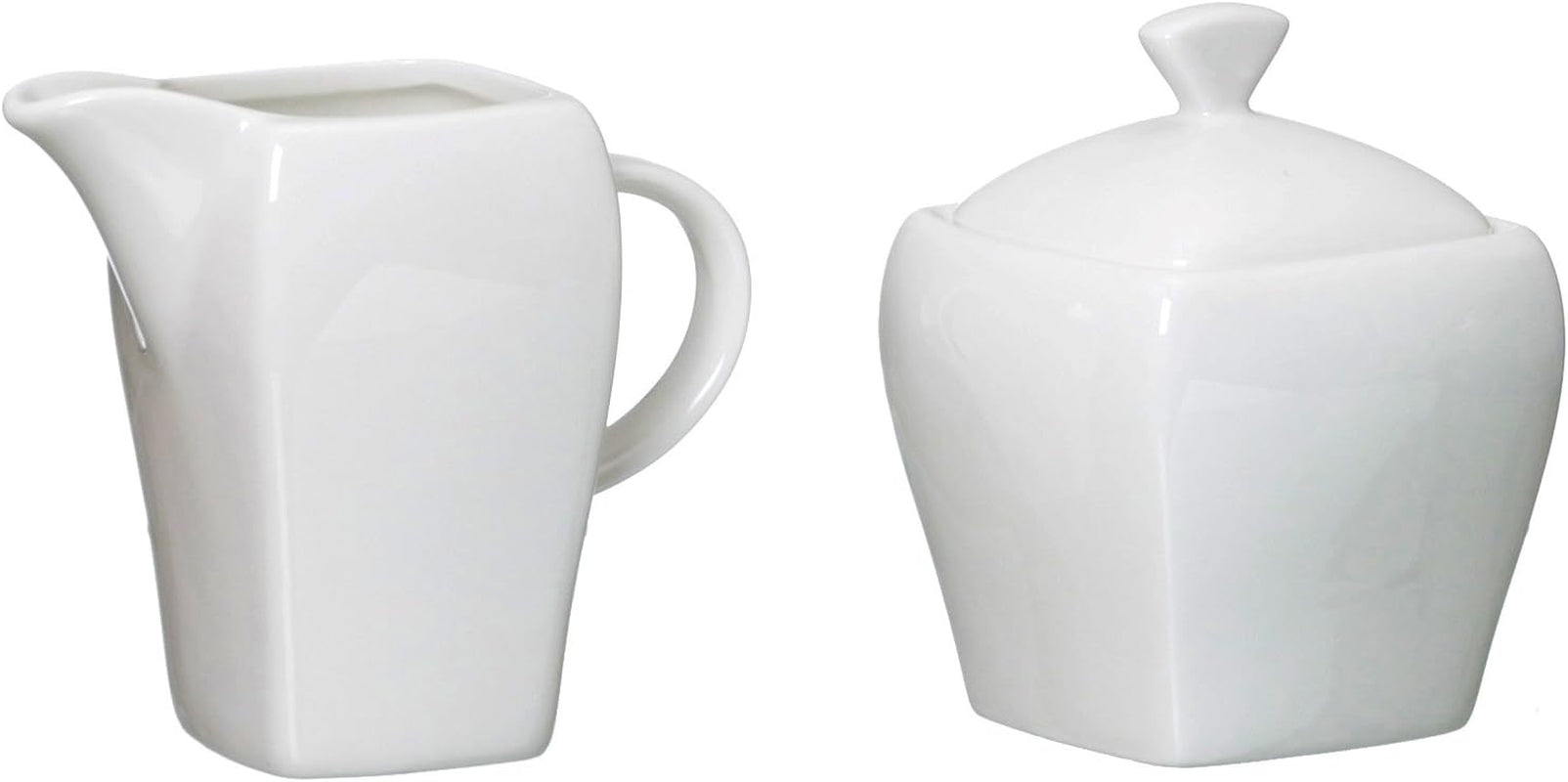 Ritzenhoff & Breker Melodie theepot en melkkannetje, set van 2, wit