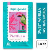 Cafe Quindio Specialty Coffee - 100% Arabica koffiebonen, Colombia - met natuurlijke tonen van zoete vanille (250g) - ideaal voor filterkoffie, portafiltermachines of French press