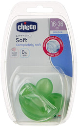 Chicco "Physio Soft" fopspeen, 12 maanden+, siliconen, 1 stuk, verschillende kleuren