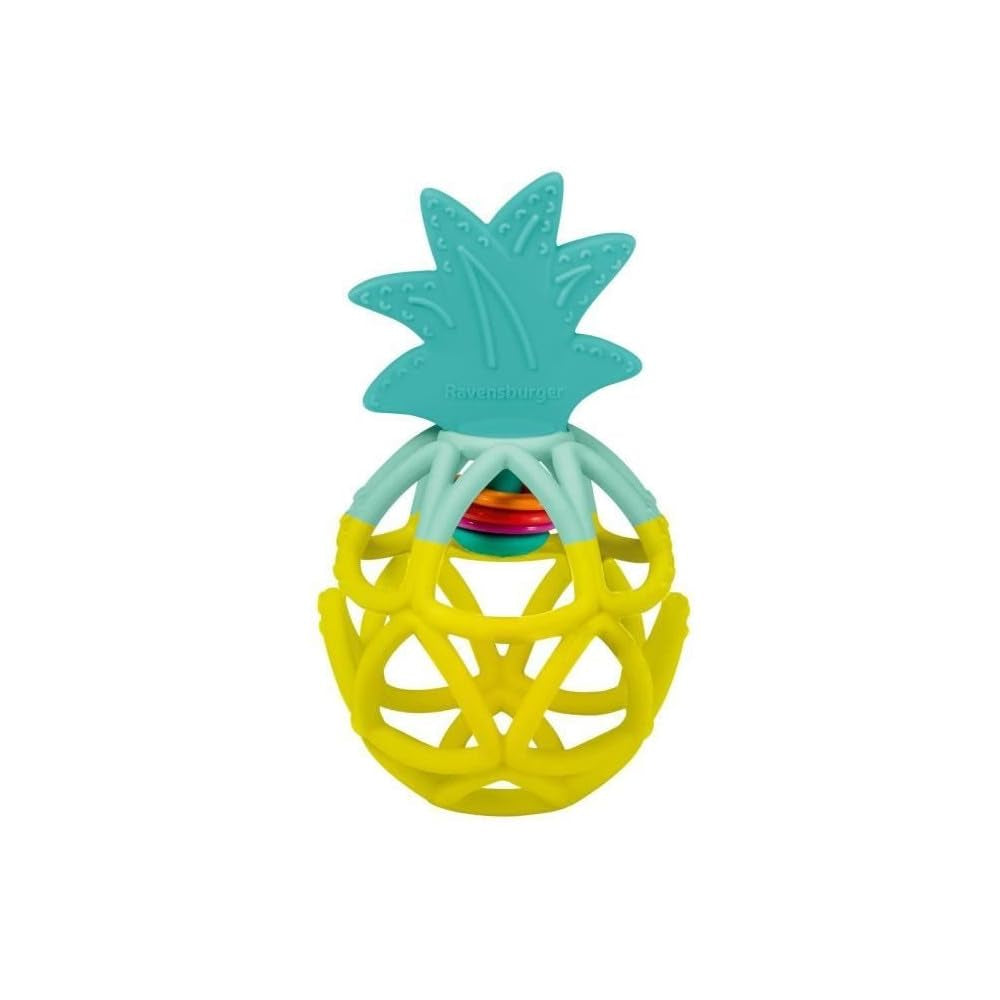 Ravensburger Play + 34013 Sensorische bal, ananas, speelgoed voor kinderen vanaf 6 maanden, Franse versie Baby Toys Naty Shop