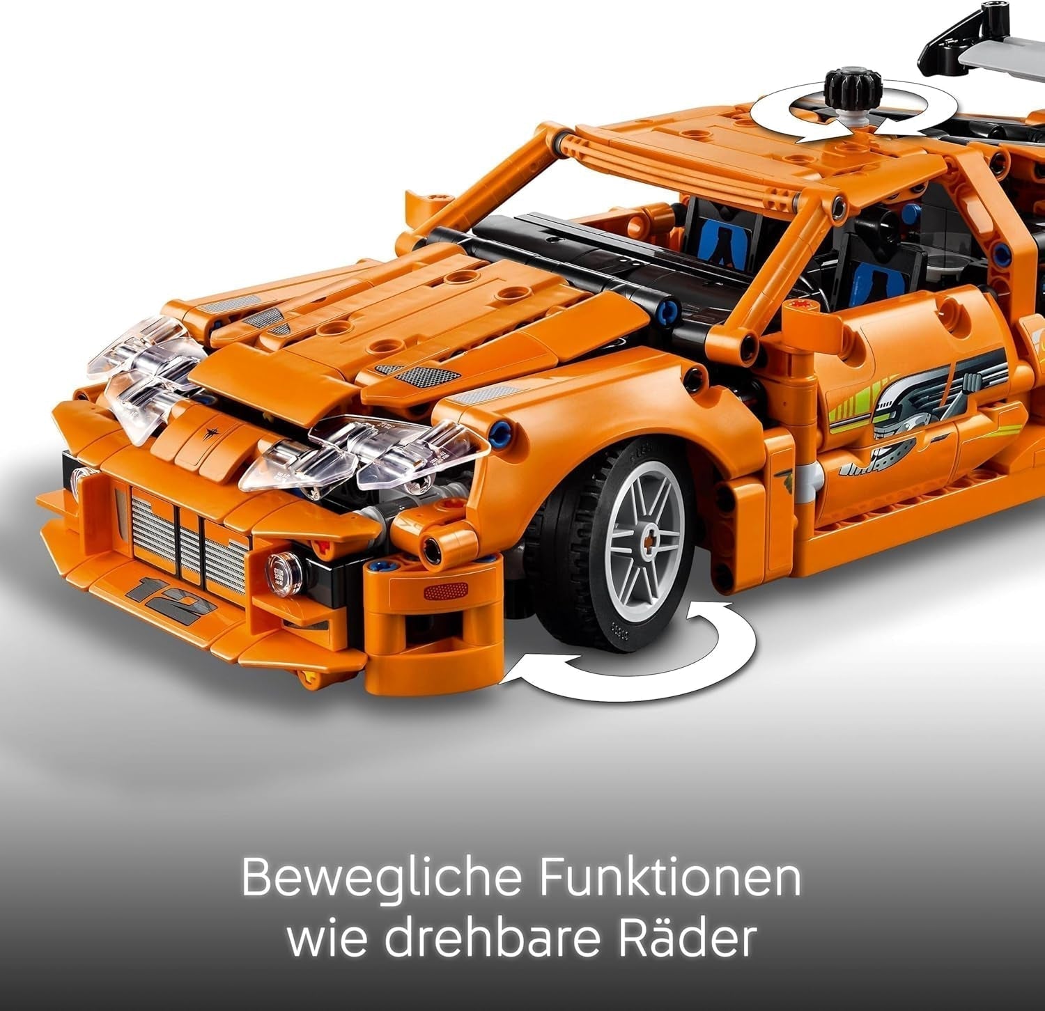 LEGO Technic Fast and Furious Toyota Supra MK4 - Speelgoedauto - Met 6-cilinder motor en openslaande deuren - Modelset voor jongens en meisjes vanaf 9 jaar - Verjaardagscadeau-idee 42204 Bouwsets Beuche den LEGO-Store