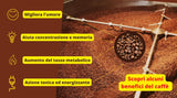 New York Coffee - EXTRA P - Koffiebonen, krachtige en beslissende smaak, Arabica- en Robusta-bonen, voor het malen, Italiaanse espresso, barblend - premium kwaliteit sinds 1930 - 1 kg, bonen