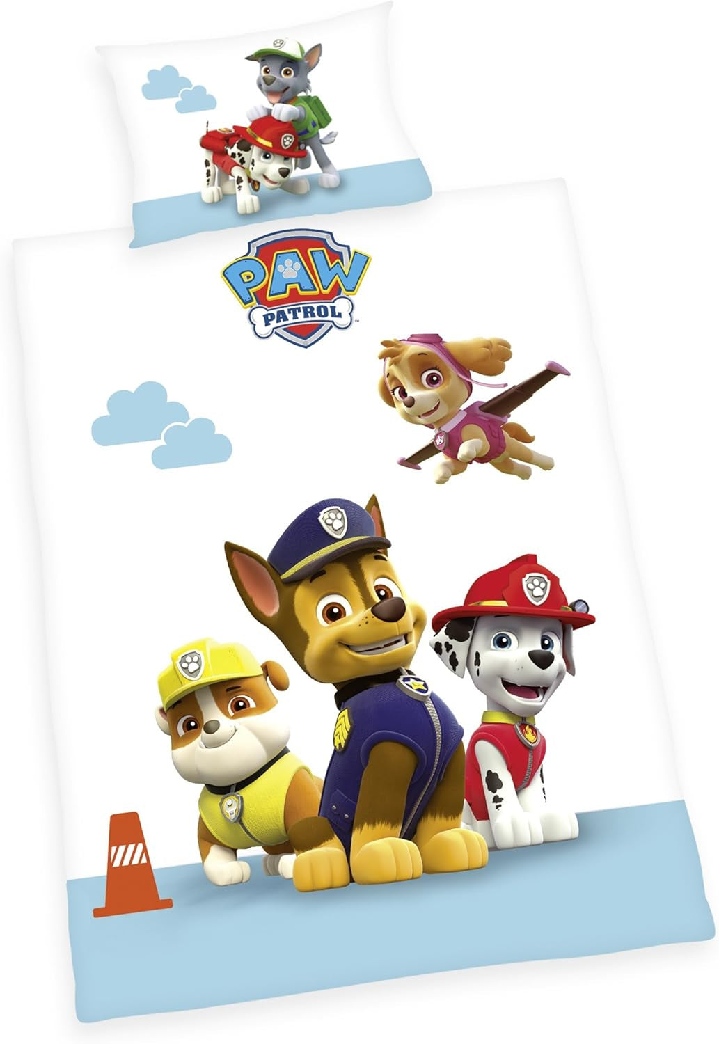 PAW Patrol kinderbeddengoedset, omkeerbaar Beddengoed - kinderen Naty Shop Renforcé