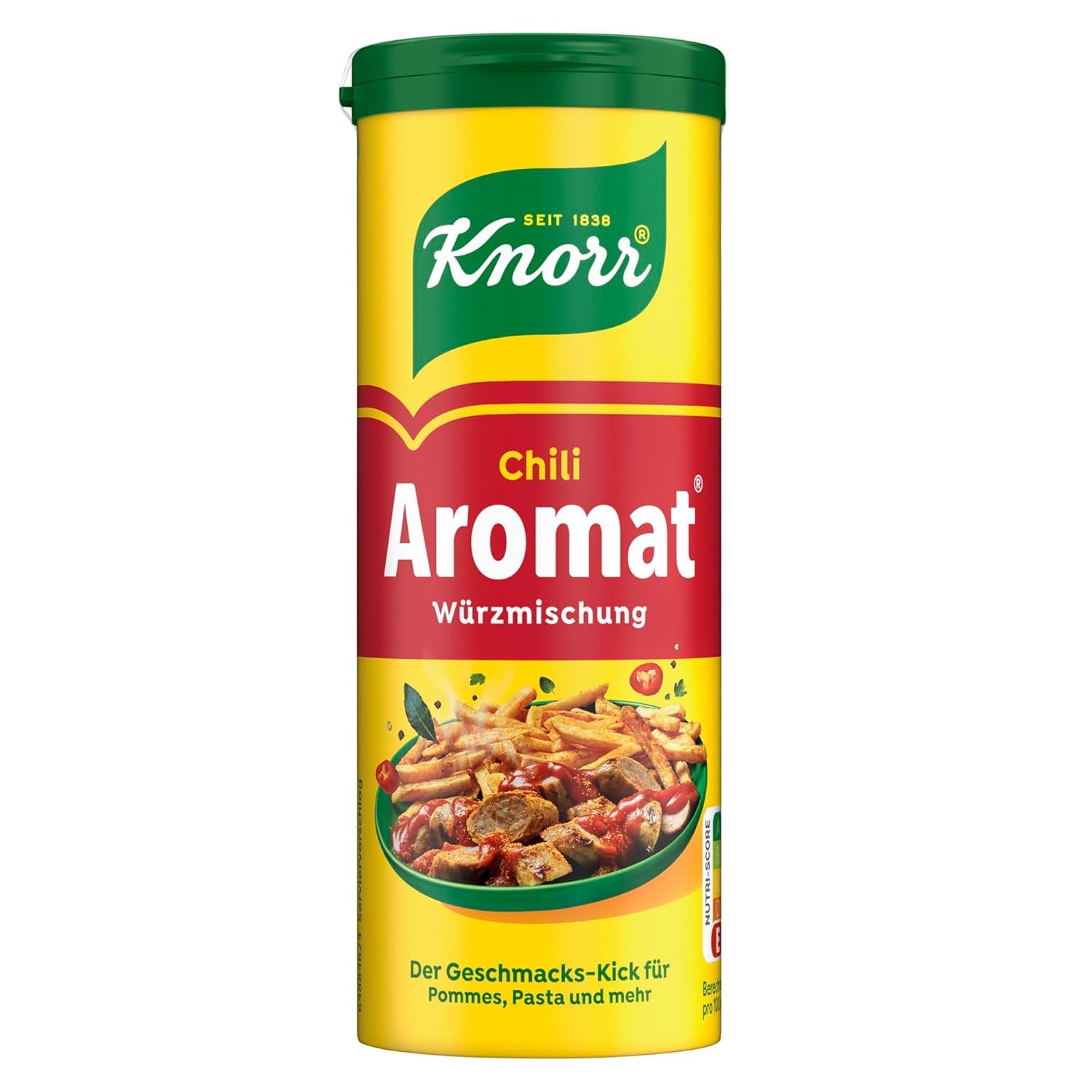 Knorr Würzmischung Chili Gearomatiseerd voor snelle gerechten om aardappelen, pasta, groenten en meer op smaak te brengen en te kruiden 90 g