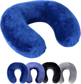 Rocco eK nekkussen, 4 kleuren beschikbaar, reiskussen, neksteunkussen, orthopedisch neksteunkussen, traagschuim